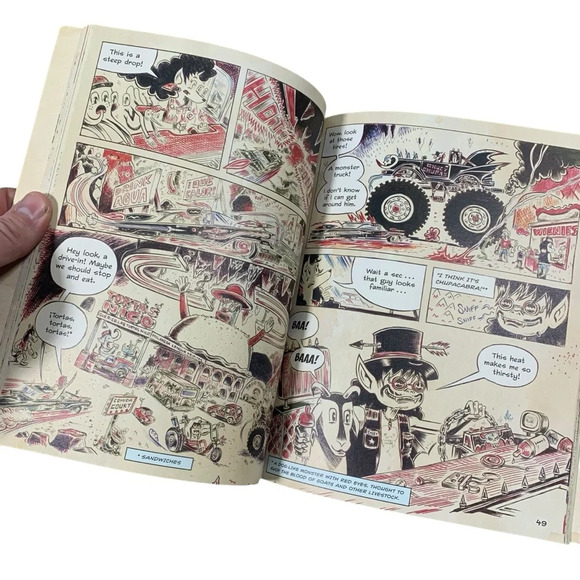 Low Riders to the Center of the Earth Graphic Novel by Cathy Camper - Picture 5 of 10